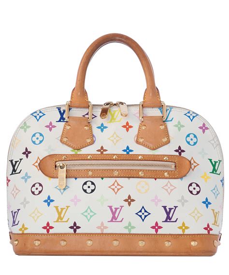 louis vuitton white monogram handbag|louis vuitton original monogram.